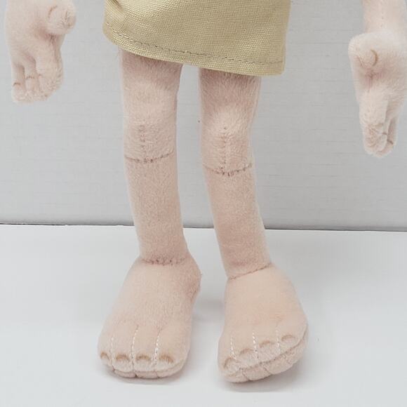 Harry Potter The Noble Collection 12" Poseable Plush/Stuffed Dobby House Elf - Picture 4 of 11